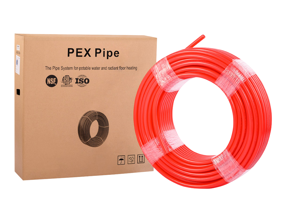 pex pipe-red